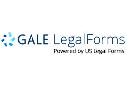 Gale Legal Forms blue, white, and black logo
