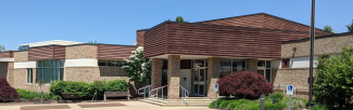 Front of building