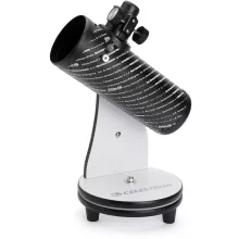 small black and white telescope