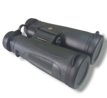 green and black binoculars