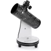 small black and white telescope