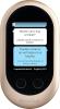 small, handheld voice translator with digital screen and text